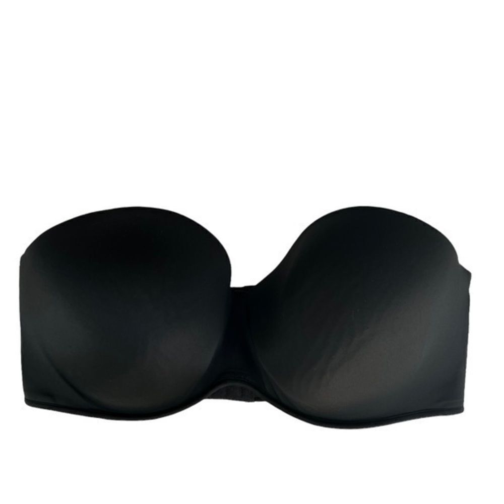 Cacique boost multi-way strapless black bra size 46DDD (No straps)
